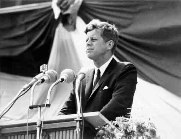 President John F Kennedy